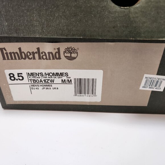 Timberland FlyRoam Boot Sneakers Mens 8.5 Brown Leather Chukka Lace-up Pre-owned - Picture 2 of 16